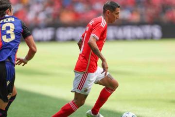 Di María volvió con gol al Benfica