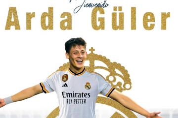 Real Madrid fichó a turco Arda Güler
