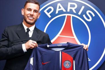 El PSG anunció el fichaje de Lucas Hernández