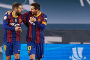 Jordi Alba se reencontraría con Lionel Messi en el Inter Miami
