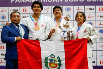 Judokas peruanos lograro primer lugar en el medallero del Campeonato Panamericano Junior Lima 2023