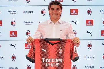 Luka Romero fue oficializado en AC Milan