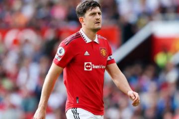 Manchester United pone a la venta a Harry Maguire