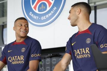 Mbappé regresó a los entrenamientos del PSG