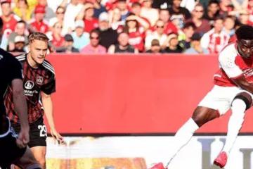 Arsenal no pasó del empate a uno con Nuremberg en amistoso