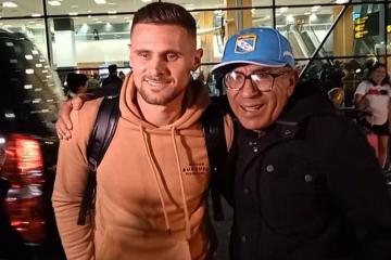 ¡Llegó el refuerzo celeste! Nicolás Pasquini ya está en Lima para unirse a Sporting Cristal