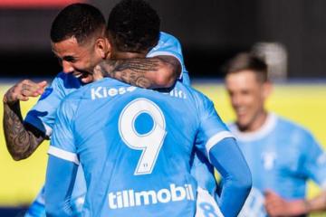 Peña fue titular en nueva goleada del Malmo FF