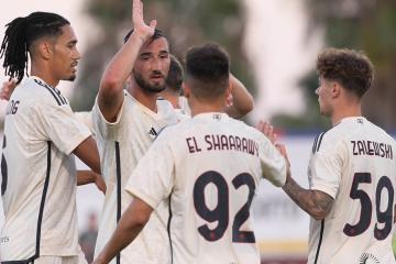La Roma igualó 1-1 ante el Sporting Braga en amistoso