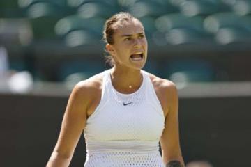 Sabalenka remontó y avanza en Wimbledon