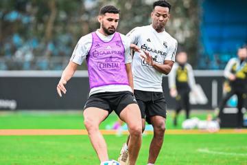 Cristal afina detalles para enfrentar a Emelec
