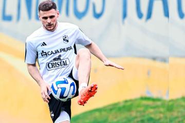 Cristal anunció día y hora para presentación oficial del argentino Nicolás Pasquini