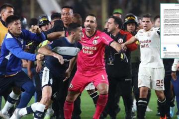 Universitario recibió fuertes multas de Conmebol tras partido ante Gimnasia