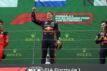 Verstappen se llevó el Gran Premio de Austria