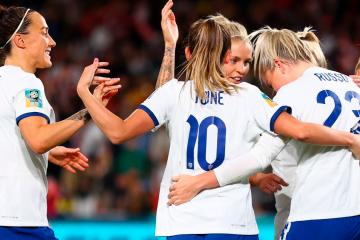 Inglaterra venció a Colombia y clasificó a 'semis' en Mundial de fútbol femenino