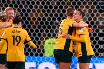 Australia venció a Dinamarca y se metió a cuartos del Mundial femenino