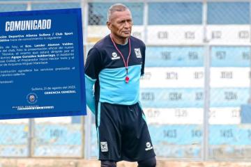 Alianza Atlético anunció que Agapo Gonzales es el nuevo técnico del equipo