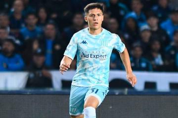 Catriel Cabellos regresó a la convocatoria de Racing