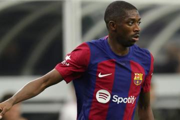 Dembélé está en París para firmar por el PSG