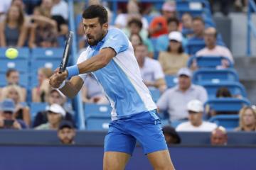 Djokovic avanzó en Cincinnati tras retiro de Davidovich