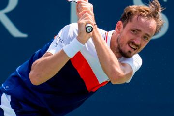 Daniil Medvedev debutó con victoria en el Masters 1000 de Toronto