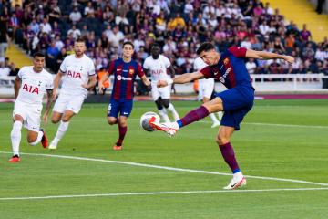 Barcelona derrotó 4-2 a Tottenham en partido amistoso