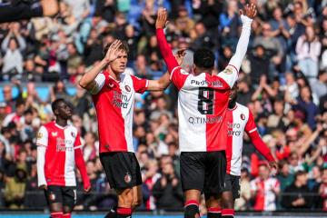 Feyenoord goleó por 6-1 al Almere City en la Eredivisie