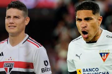 Pdte. de LDU: "Sao Paulo ha contratado a un gran jugador como James, pero nosotros tenemos a Guerrero"