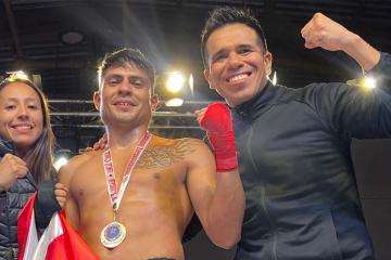 Peruanos pelean título internacional de Kickboxing en Chile