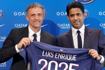 Luis Enrique despejó los rumores sobre su salida del PSG