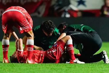 Argentinos Juniors dio a conocer el parte médico de Luciano Sánchez