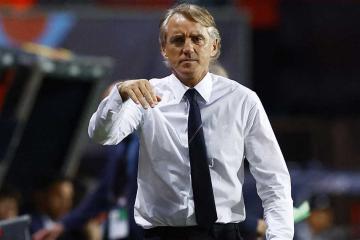 Mancini renunció como técnico de la selección italiana