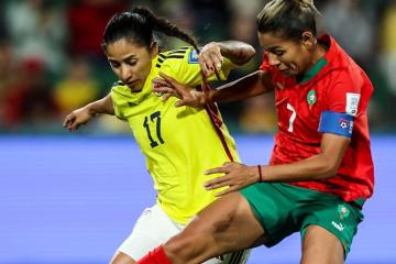 Marruecos venció a Colombia y avanzó a octavos de final del Mundial Femenino