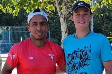 Ignacio Buse y Jorge Panta se despiden del torneo de dobles del M25 ITF en Trujillo