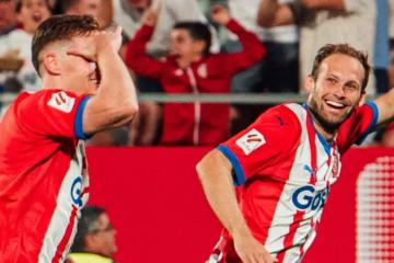 Sin Callens, Girona venció por 2-1 a Lazio en partido amistoso