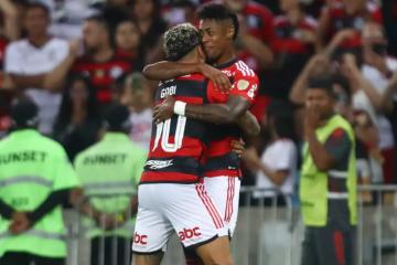 Flamengo derrotó por 1-0 a Olimpia por la ida de la Libertadores