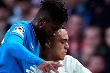 Rangers empató 2-2 con PSV en el partido de ida de la final de la fase previa de la Champions League