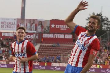 Sin Callens, Girona apabulló por 3-0 a Getafe por la segunda fecha de Laliga