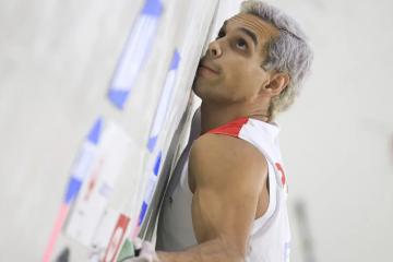 Diego Lequerica a los Juegos Panamericanos 2023 en la modalidad de Escalada