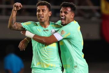 Palmeiras goleó a Deportivo Pereira en Colombia