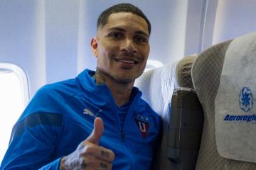 Guerrero llegó a Chile con LDU para duelo por la Sudamericana