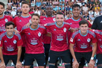 Con Tapia de titular, Celta de Vigo cerró la pretemporada con una goleada sobre Compostela