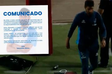 Sebastián Abreu se pronunció tras romper pantalla del VAR