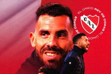 Tévez es nuevo entrenador de Independiente