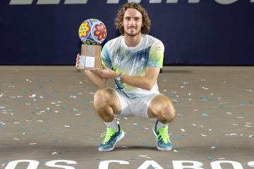 Tsitsipas se coronó campeón en Los Cabos