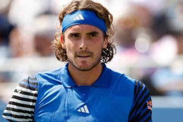 Tsitsipas se despidió en segunda ronda del US Open