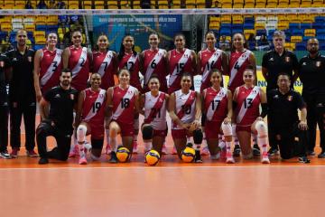 Perú cayó por 3-0 ante Brasil en Sudamericano de Voley