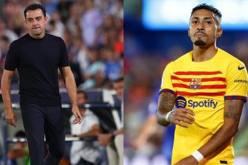 Xavi y Raphinha fueron sancionados con dos partidos por sus expulsiones