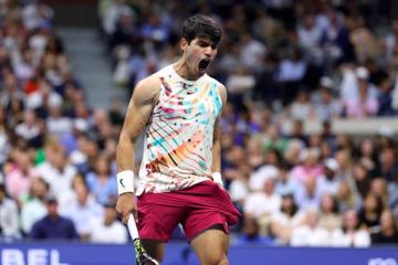 Alcaraz se metió a tercera ronda del US Open