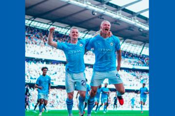 El récord que consiguió Erling Haaland tras el Hat-trick ante Fulham