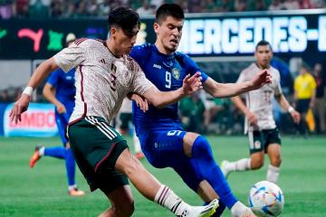 Sorpresa: Uzbekistán le empató al último a México en amistoso